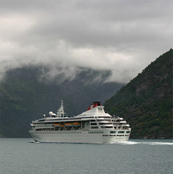 Cruise Line in Norway
